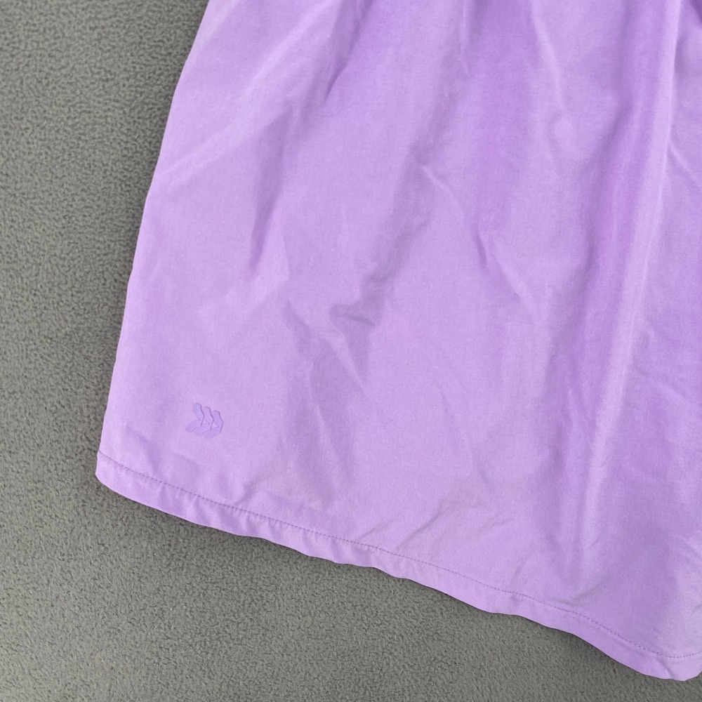 All in Motion Womens Active Skort Purple Elastic Waist Zipper Pockets Large - Picture 6 of 8